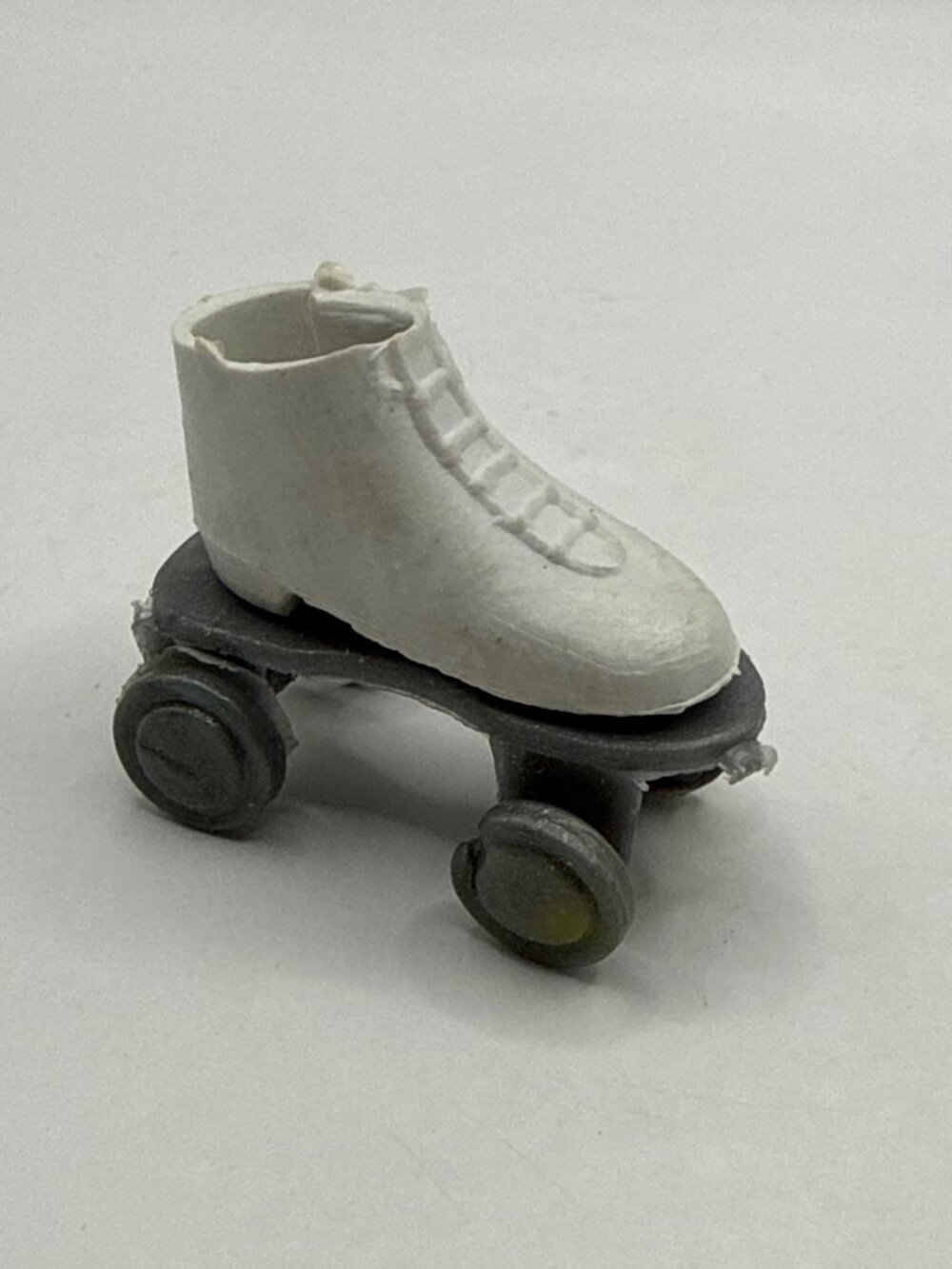 Vintage 70s Barbie Clone Doll White Roller Skate Retro Toy Accessory Replacement